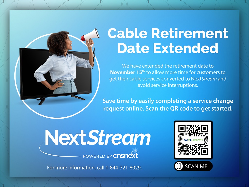 Photo for CNSNext Cable Retirement Date Extended 